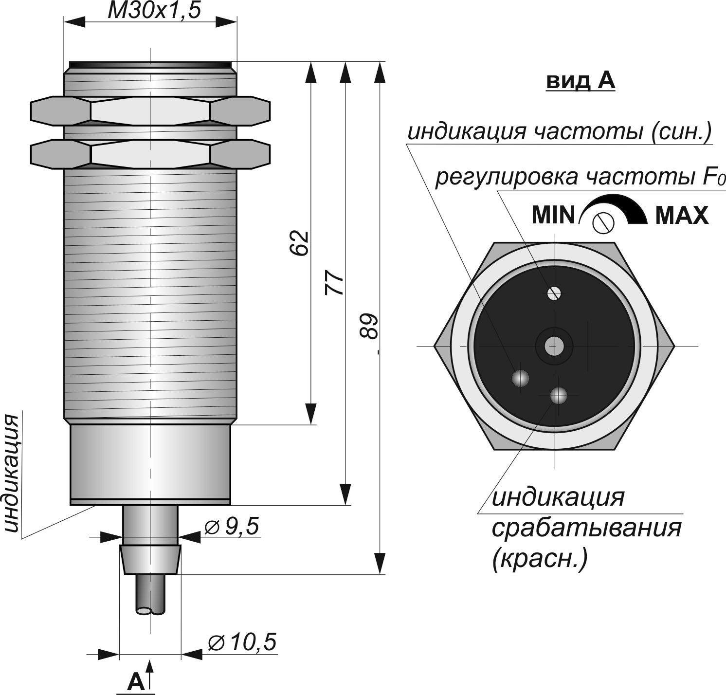 Габаритный чертеж