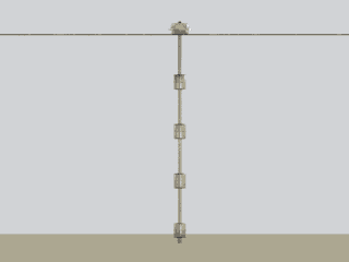 Датчик герконовый поплавковый уровня жидкости DFG4 41.51-B5.273.273.273.273-5NO-1178.12-d2-P6A-1,5-S-1